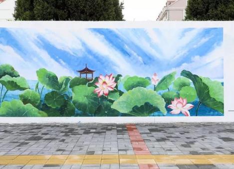 富川墙绘施工材料制作工艺说明