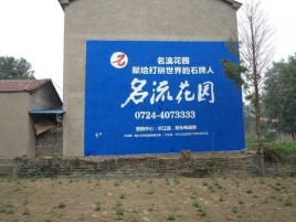 富川农村墙体广告的长尾效应