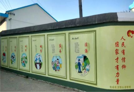 富川文化墙施工攻略