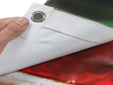 富川喷绘和刀刮布的工艺区别。